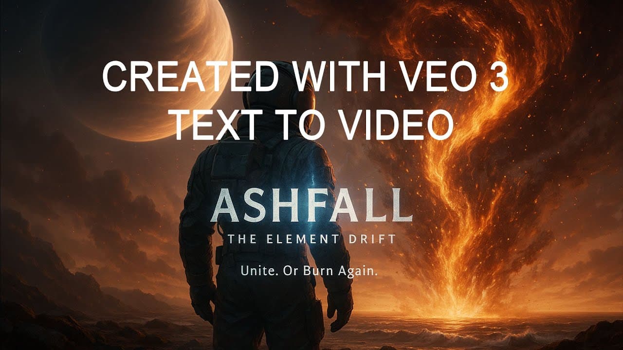 Veo 3: ASHFALL - The Element Drift [AI Trailer]